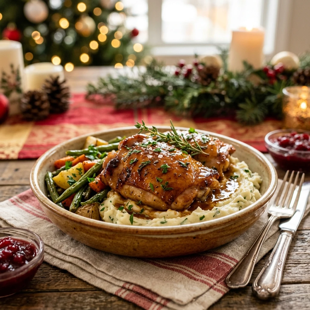 Christmas Slow Cooker Brown Sugar Garlic Chicken High Protein Under $20 Feeds A Crowd
