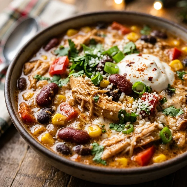 Christmas Slow Cooker Cream Cheese Chicken Chili Under $20 Feeds A Crowd