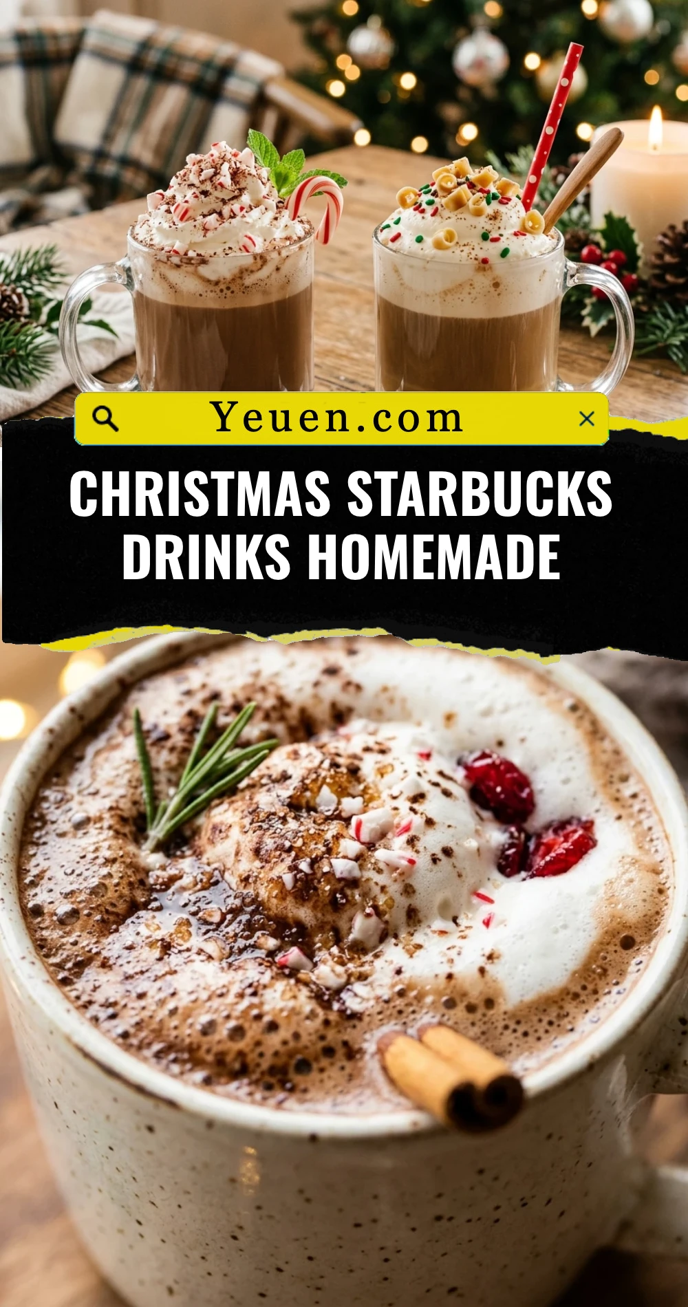 Christmas Starbucks Drinks Homemade