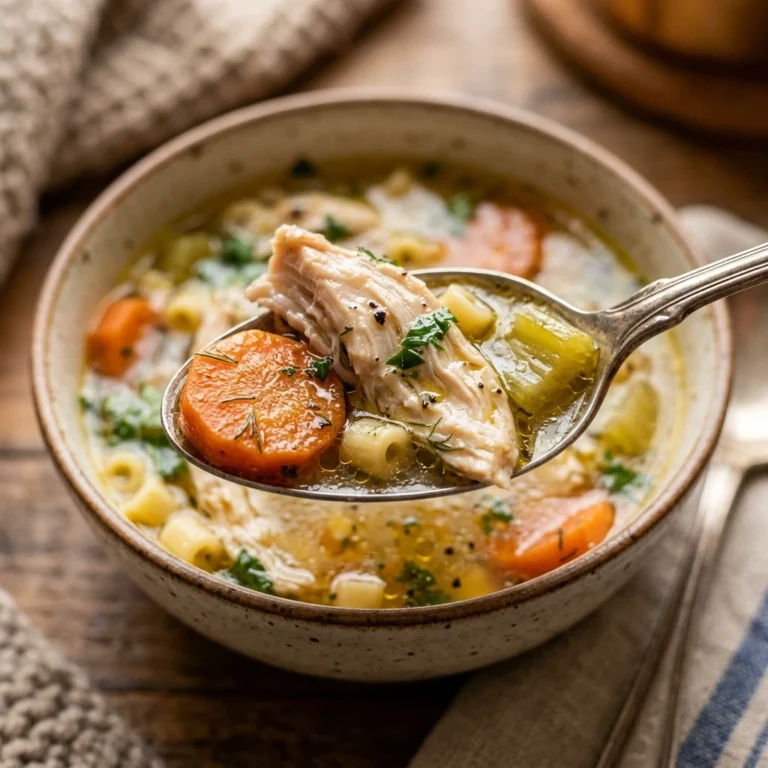 Chunky Chicken Soup Cozy Easy One Pot Family Winter Healthy