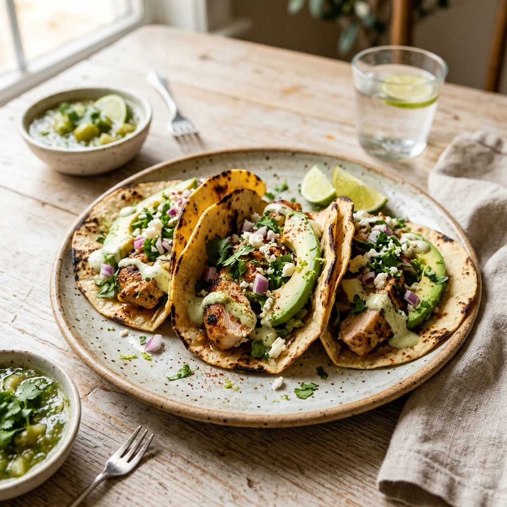 Cilantro Lime Chicken Tacos Easy 20 Minute Weeknight Ultimate Recipe Viral