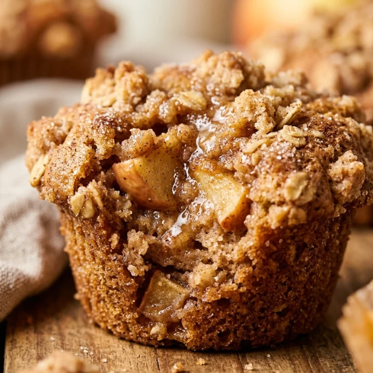 Cinnamon Apple Muffins Like Apple Pie