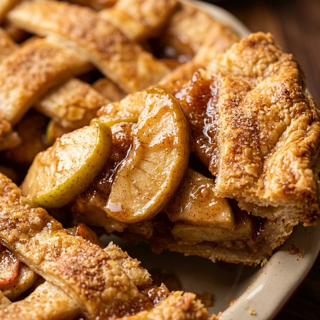 Cinnamon Apple Pie 10 Min Prep