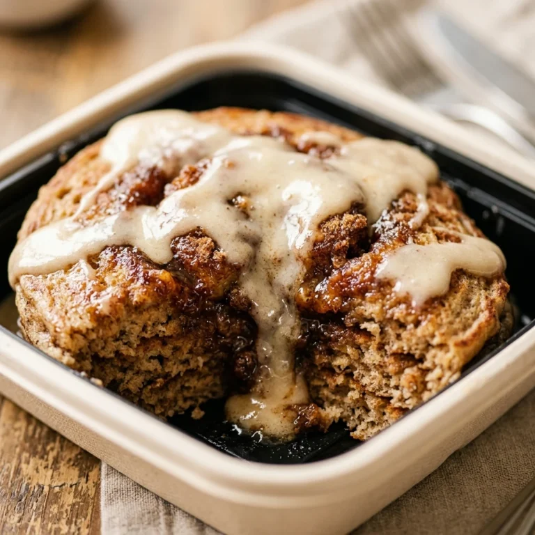 Cinnamon Roll Pancake Bowls 28g Protein Meal Prep