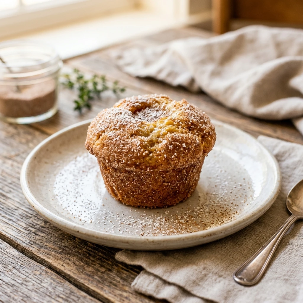Cinnamon Sugar Donut Muffins - No Frying