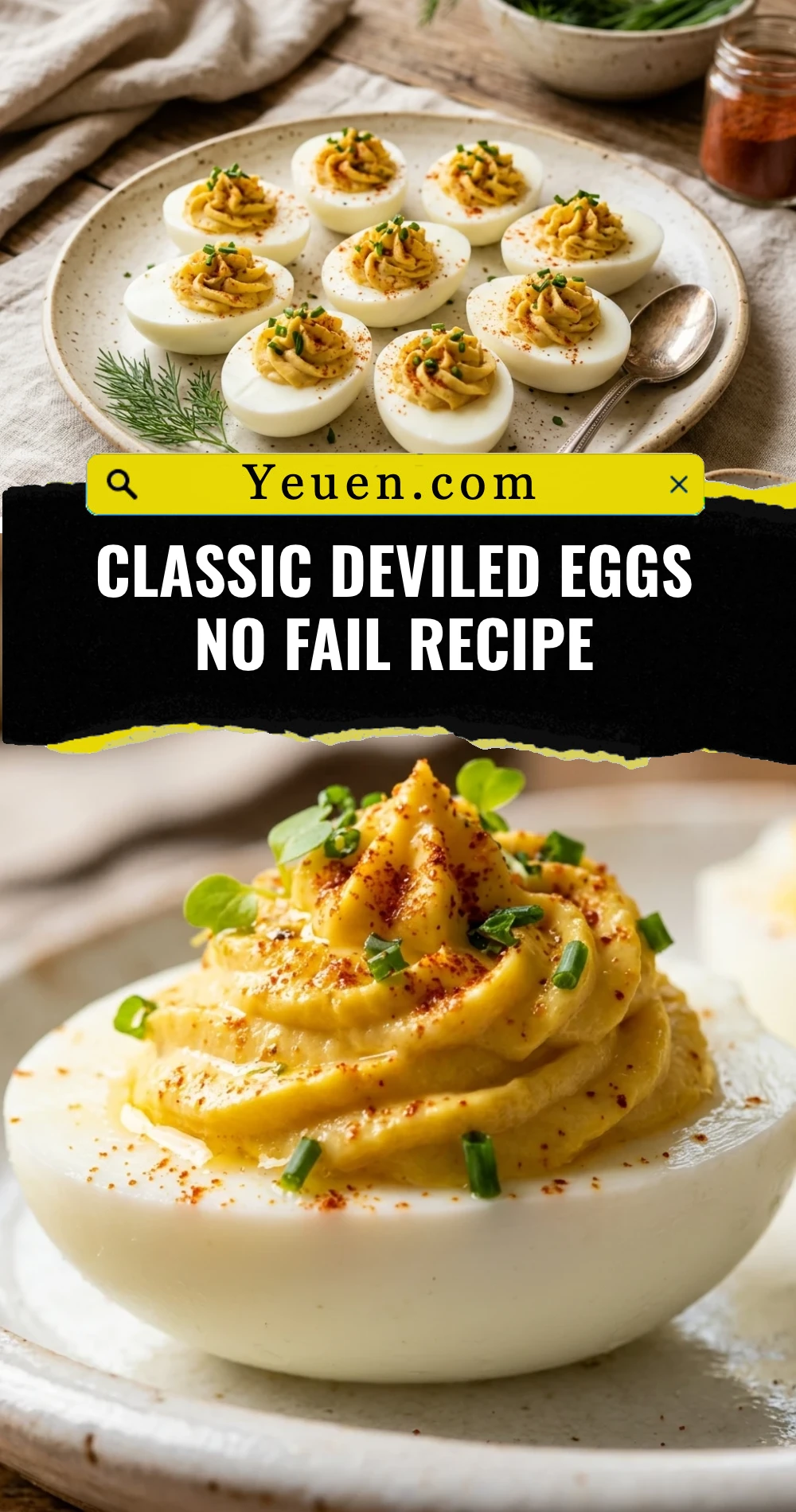Classic Deviled Eggs No Fail Recipe