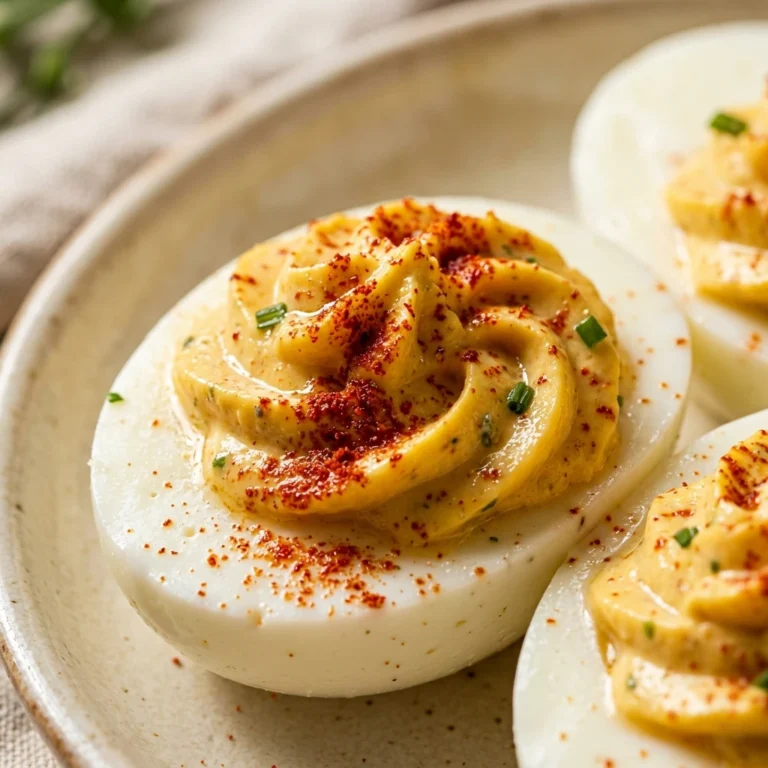 Classic Deviled Eggs With Paprika No Fail