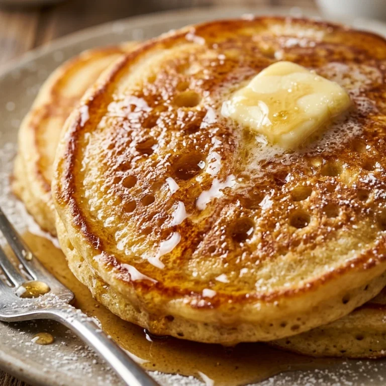 Classic Fluffy Pancakes Extra Thick Golden