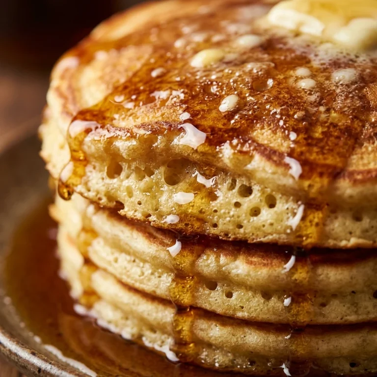 Classic Golden Pancakes IHOP Copycat Fluffy
