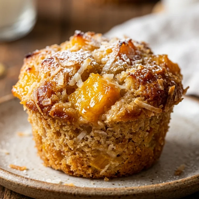 Coconut Mango Muffins Tropical Breakfast