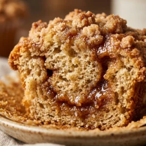 Coffee Cake Muffins With Cinnamon Swirl