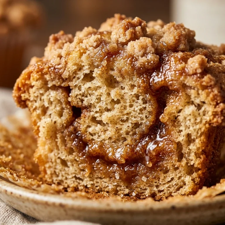 Coffee Cake Muffins With Cinnamon Swirl