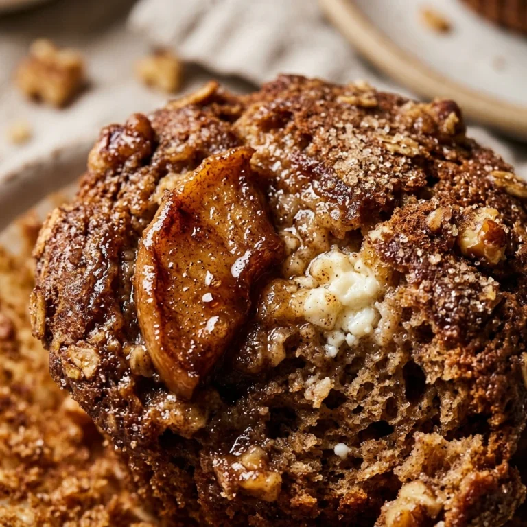 Cottage Cheese Apple Cinnamon Muffins