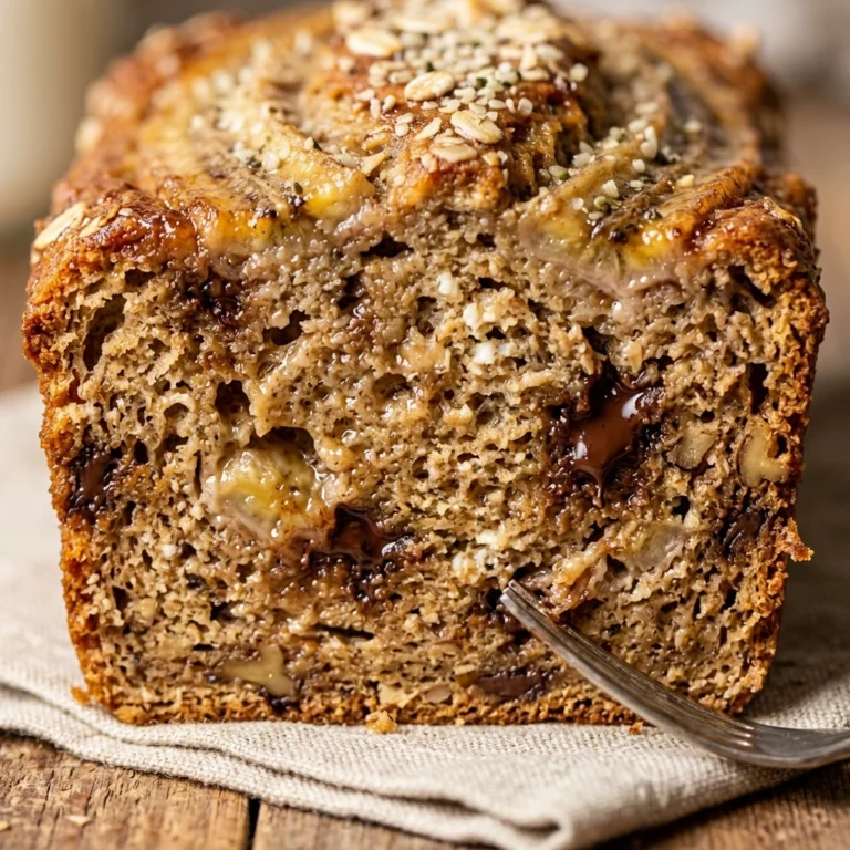 Cottage Cheese Banana Bread Protein Packed
