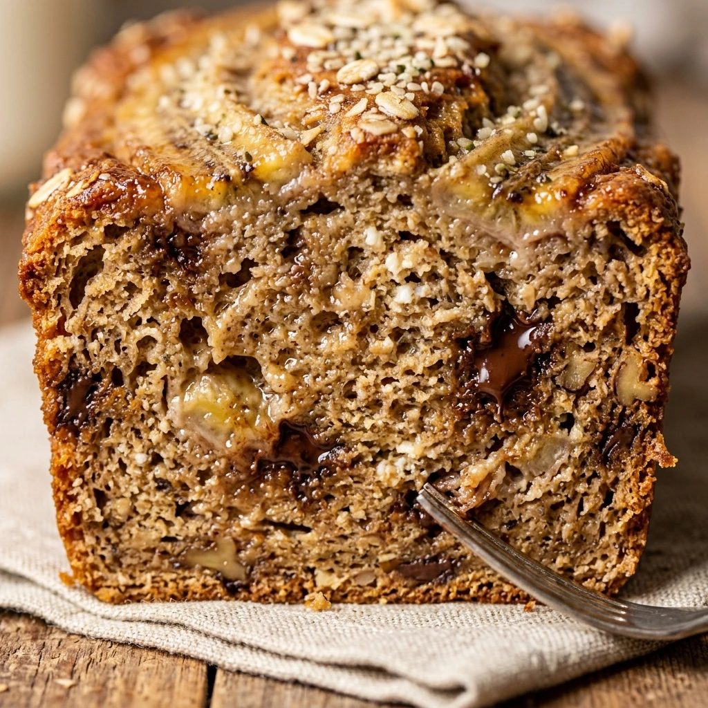 Cottage Cheese Banana Bread Protein Packed