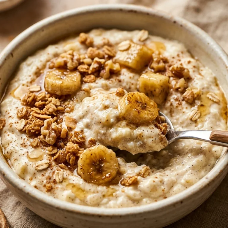 Cottage Cheese Banana Pudding High Protein