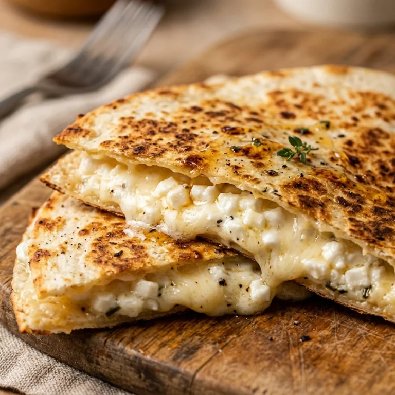 Cottage Cheese Breakfast Quesadilla High Protein 20g+ Easy 3 Ingredient