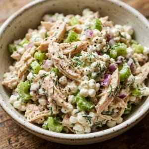Cottage Cheese Chicken Salad High Protein Viral