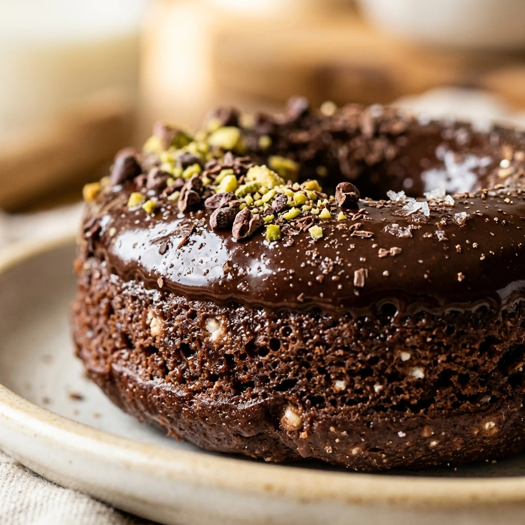 Cottage Cheese Chocolate Donuts Baked Protein