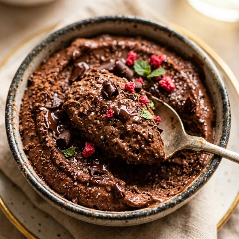Cottage Cheese Chocolate Mousse - 20g 5-Minute Snack