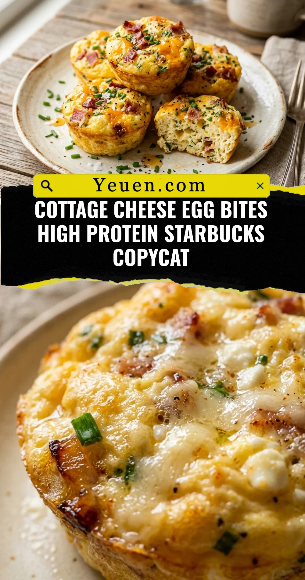 Cottage Cheese Egg Bites High Protein Starbucks Copycat