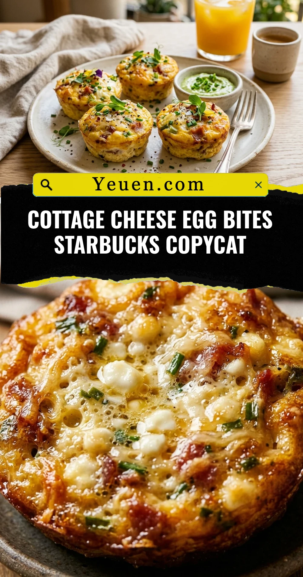 Cottage Cheese Egg Bites Starbucks Copycat