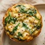 Cottage Cheese Egg Bites With Spinach High Protein Air Fryer Copycat