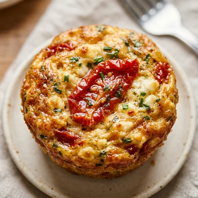 Cottage Cheese Egg Bites With Sun Dried Tomato High Protein Air Fryer