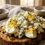 Cottage Cheese Egg Salad High Protein No Mayo