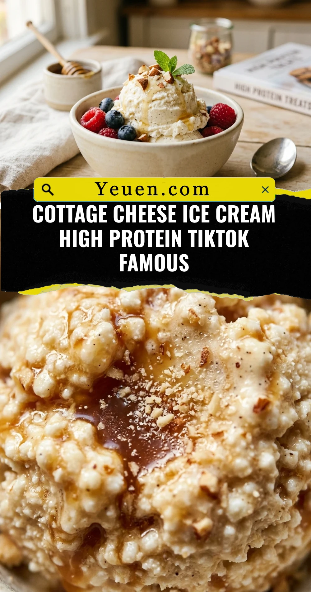 Cottage Cheese Ice Cream High Protein TikTok Famous