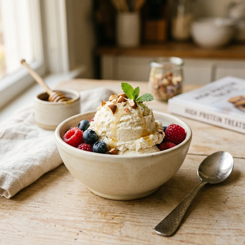 Cottage Cheese Ice Cream High Protein TikTok Famous