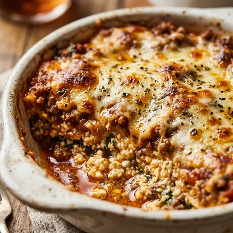 Cottage Cheese Lasagna High Protein No Noodles