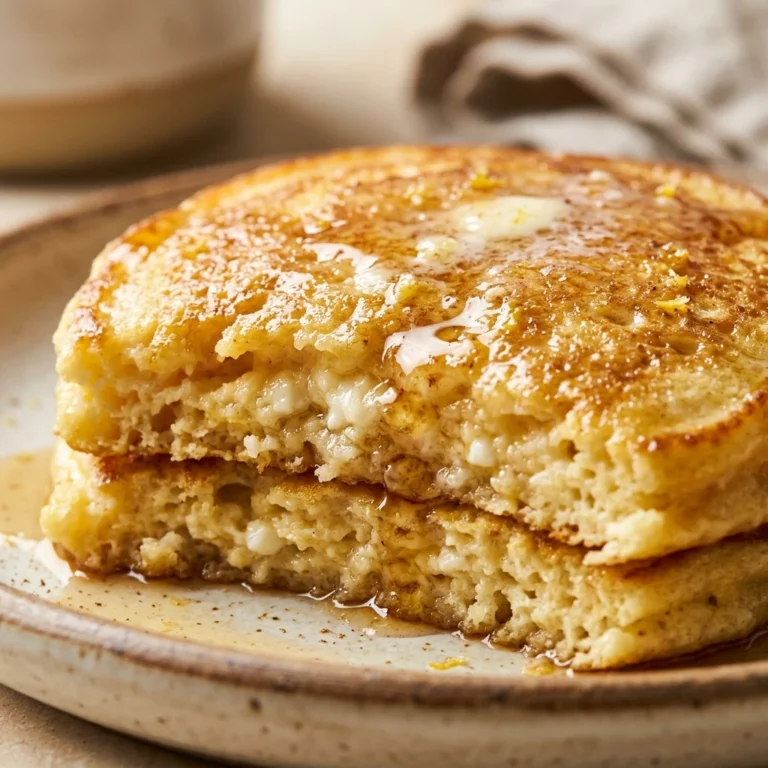Cottage Cheese Pancakes - 25g Protein Fluffy No Powder