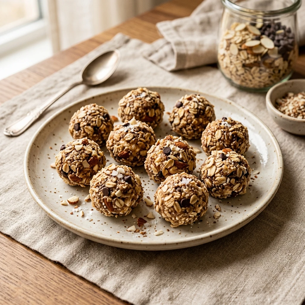 Cottage Cheese Protein Balls No Bake 5 Minute