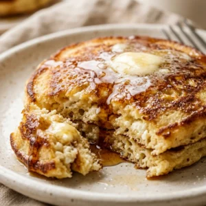 Cottage Cheese Protein Pancakes High Protein 20g+ 3 Ingredient Easy