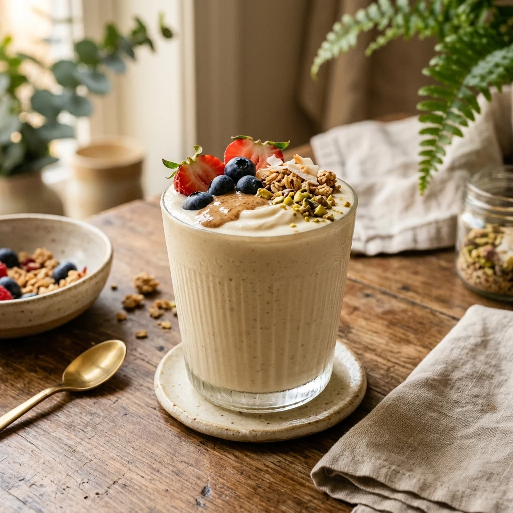 Cottage Cheese Protein Shake Creamy Thick