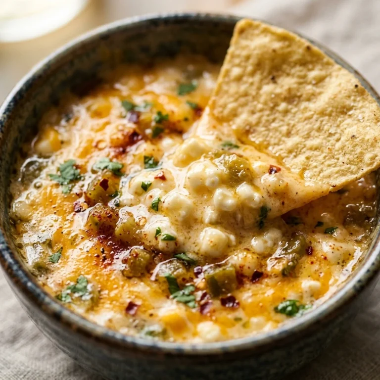 Cottage Cheese Queso High Protein Dip