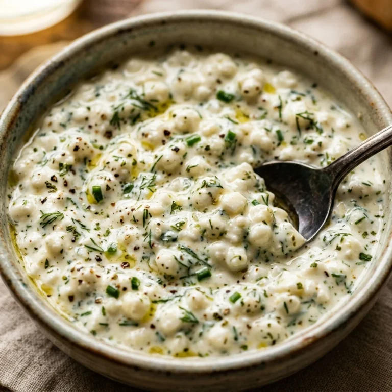 Cottage Cheese Ranch Dip High Protein