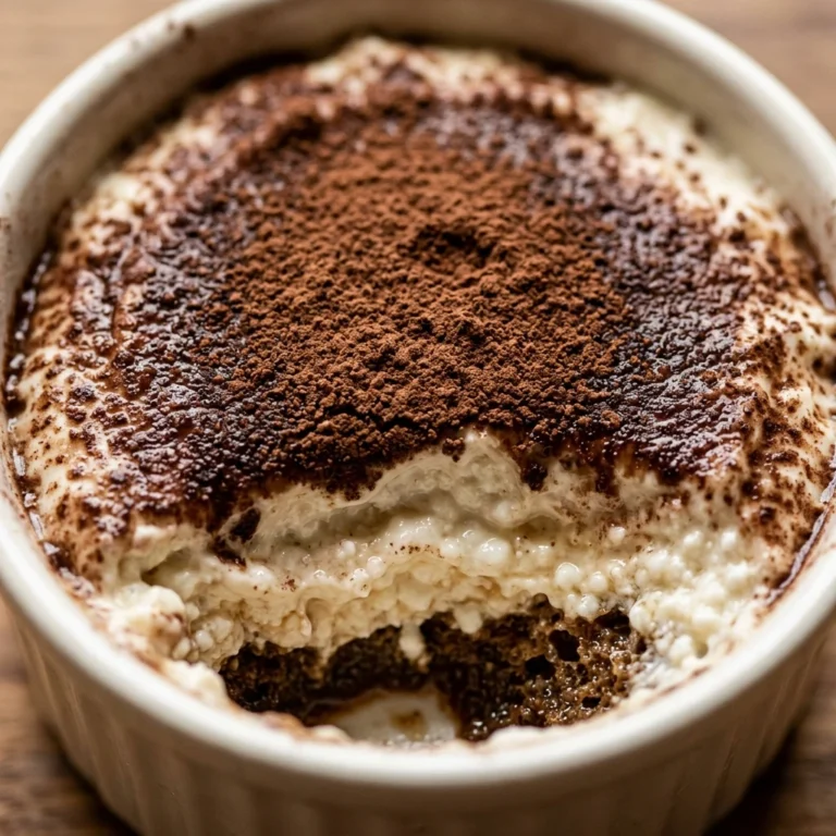 Cottage Cheese Tiramisu High Protein No Bake