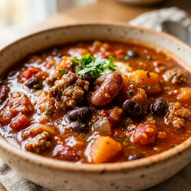 Cozy Fall Pumpkin Chili With Ground Beef And Beans Family