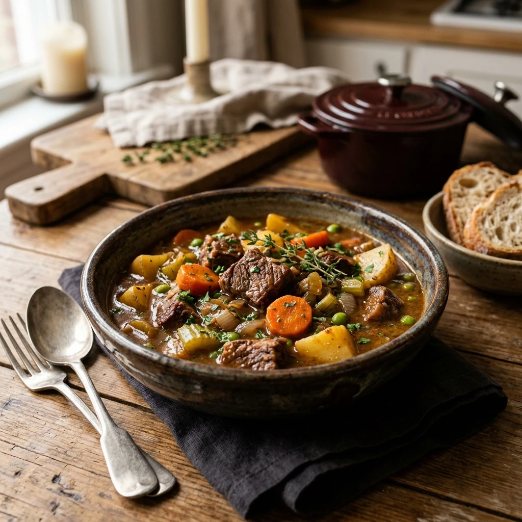 Cozy Winter Beef Stew One Pot Easy Healthy Family Budget