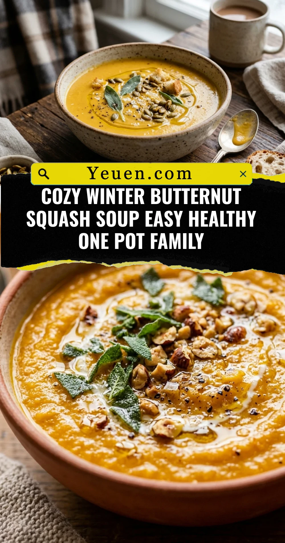 Cozy Winter Butternut Squash Soup Easy Healthy One Pot Family