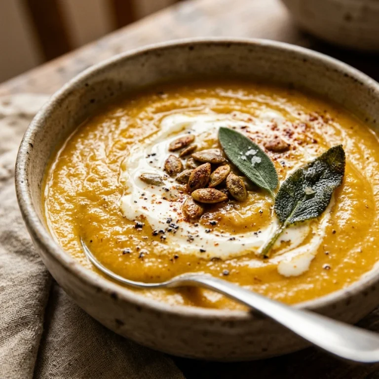 Cozy Winter Butternut Squash Soup One Pot Easy Healthy Family Budget
