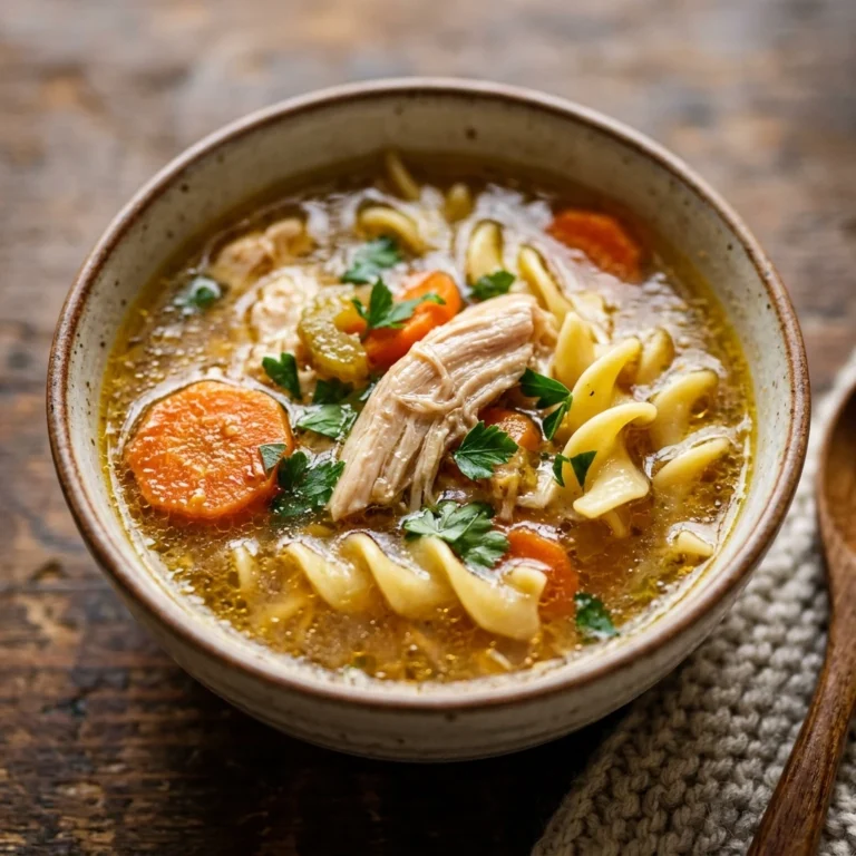 Cozy Winter Chicken Noodle Soup Easy One Pot Healthy Family