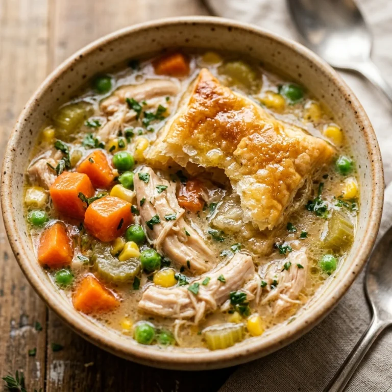 Cozy Winter Chicken Pot Pie Soup Easy One Pot Healthy Family