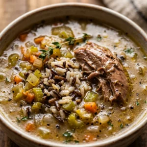 Cozy Winter Chicken Wild Rice Soup Easy Healthy One Pot Family