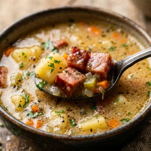 Cozy Winter Ham And Potato Soup One Pot Easy Healthy Family Budget