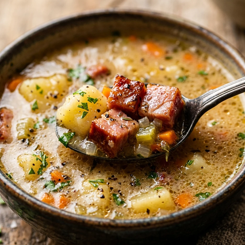 Cozy Winter Ham And Potato Soup One Pot Easy Healthy Family Budget