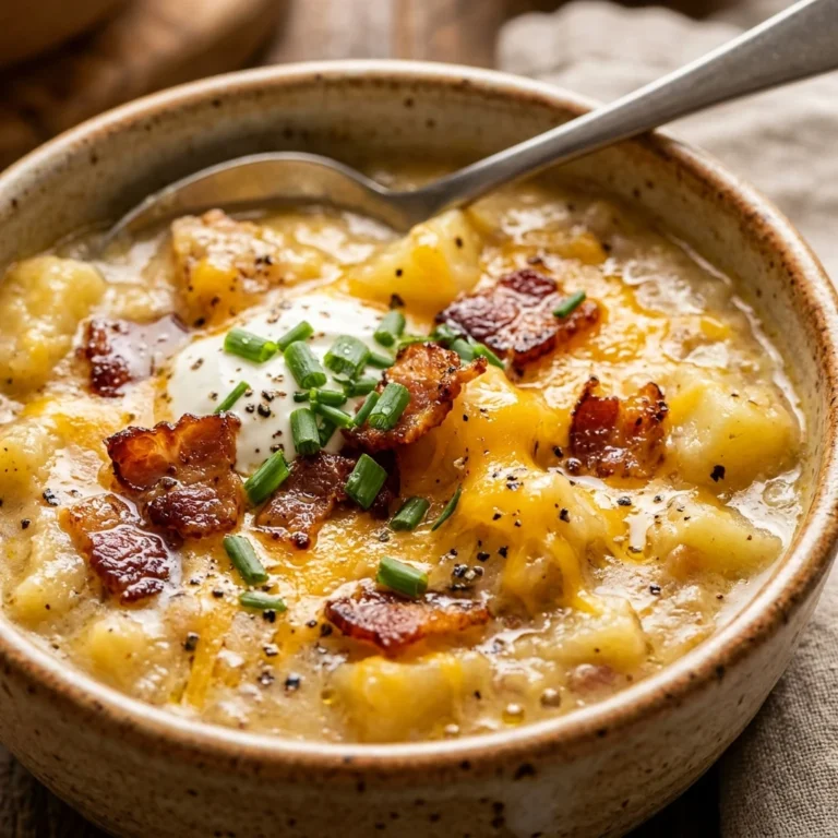 Cozy Winter Loaded Baked Potato Soup Easy Healthy One Pot Family