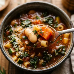 Cozy Winter Minestrone Soup Easy Healthy One Pot Family Budget